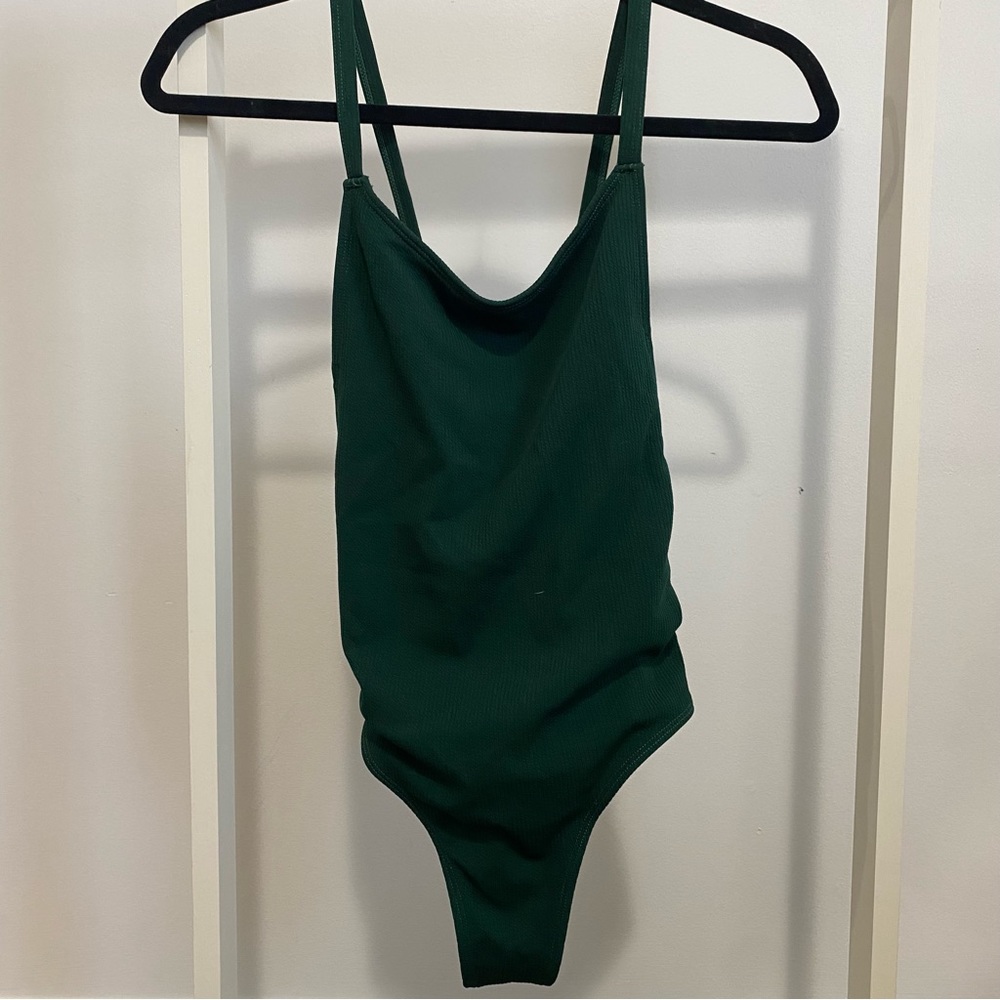 Green One Piece Bathing suit